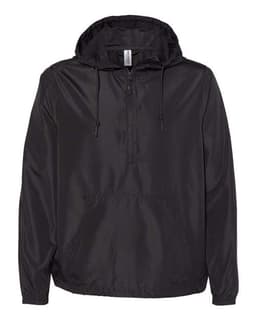 Unisex Lightweight Quarter-Zip Windbreaker Pullover Jacket view 1
