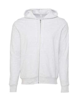 Unisex Sponge Fleece Full-Zip Hoodie Sweatshirt view 1