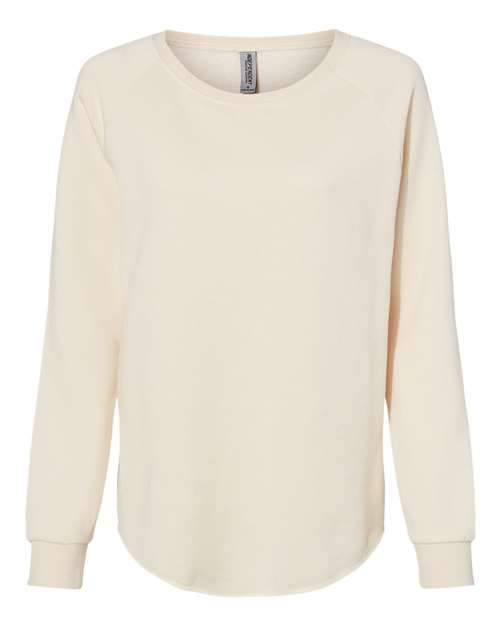 Independent Trading Co. Women's California Wave Wash Crewneck Sweatshirt