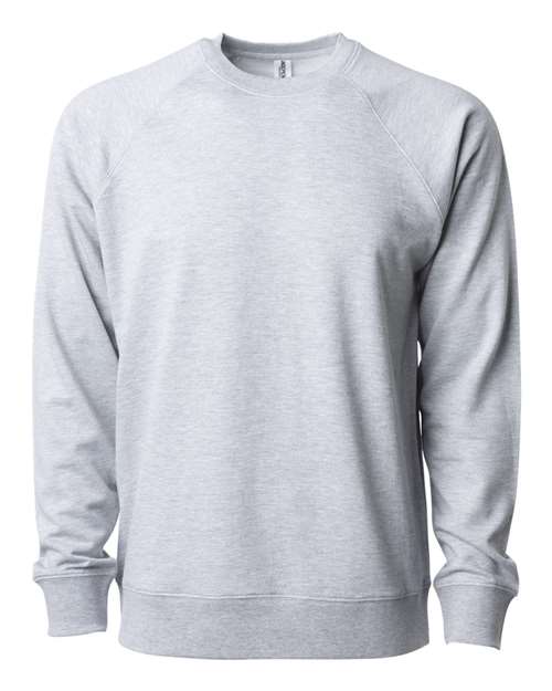 Independent Trading Co. Unisex Icon Lightweight Loopback Terry Crewneck Sweatshirt