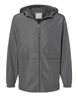 Unisex Full-Zip Anorak Jacket in Graphite