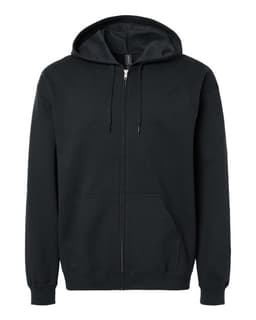 Unisex Softstyle® Full-Zip Hooded Sweatshirt view 1