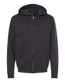Unisex Zipper Fleece Hoodie view 1