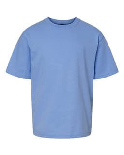 Youth Deluxe Blend T-Shirt in Heather Blue