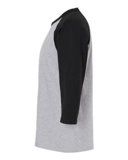 Raglan Three-Quarter Sleeve Baseball T-Shirt view 3