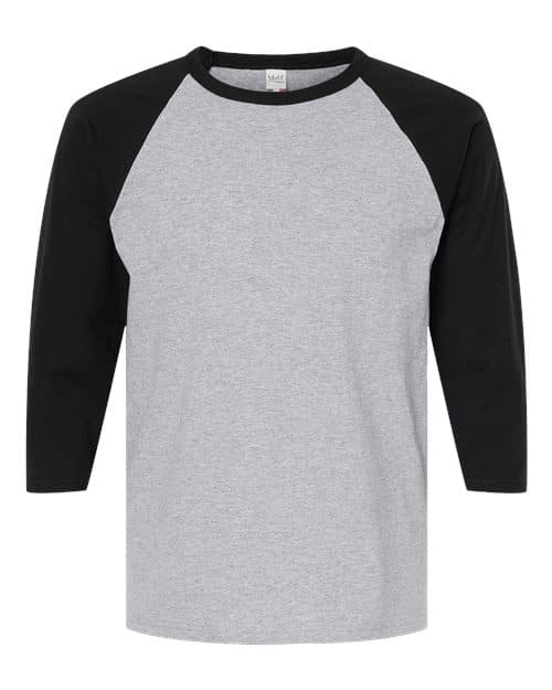 M&O Raglan Three-Quarter Sleeve Baseball T-Shirt