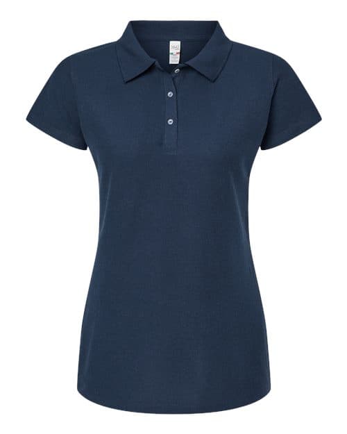 M&O Women's Soft Touch Polo