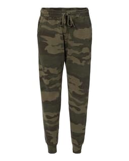 Women's California Wave Wash Sweatpants in Forest Camo Heather