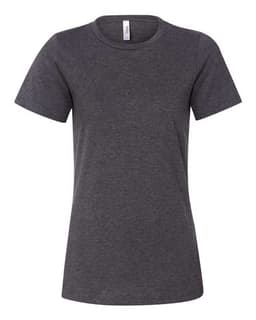 Women’s Relaxed Fit Heather CVC Tee in Dark Grey Heather