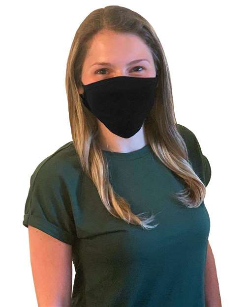M&O 100% Cotton Antimicrobial Triple Layer Adjustable Mask