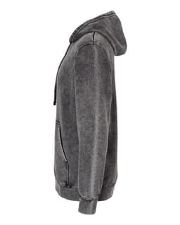 Unisex Midweight Mineral Wash Hooded Sweatshirt view 3