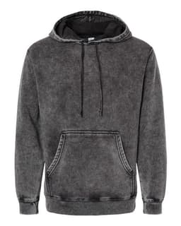 Unisex Midweight Mineral Wash Hooded Sweatshirt view 1