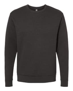 Unisex Malibu Crewneck Sweatshirt in Heather Black