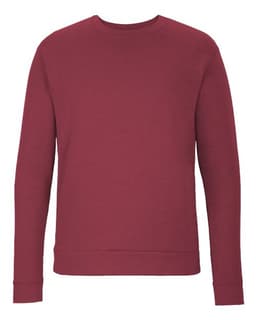 Unisex Malibu Crewneck Sweatshirt in Heather Cardinal
