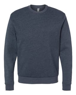 Unisex Malibu Crewneck Sweatshirt in Heather Midnight Navy