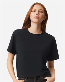 Women's Fine Jersey Boxy Tee view 4