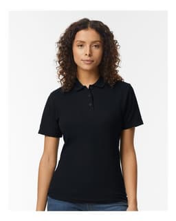 Women's Softstyle® Pique Polo view 4