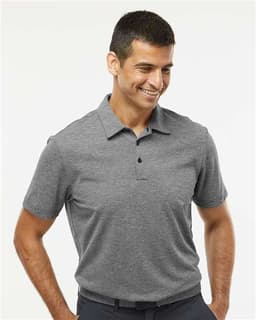 Men's Heathered Polo view 4