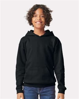 Youth Softstyle® Midweight Hooded Sweatshirt view 4