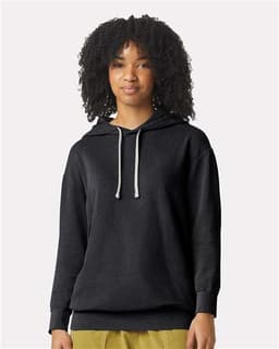 Unisex Garment-Dyed Lightweight Fleece Hooded Sweatshirt view 4