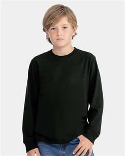 Youth Cotton Long Sleeve T-Shirt view 4