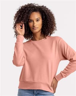 Women's Laguna Sueded Crewneck Sweatshirt view 3
