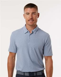 Men's Blended Printed Polo view 4