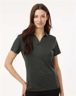 Women's Pro-Lock Performance Mélange Polo view 4