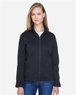 Women's Bristol Full-Zip Sweater Fleece Jacket view 3