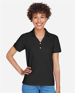 Women's Pima Piqué Polo view 3