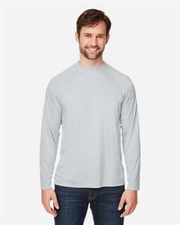 Unisex Ultra UVP™ Marina Raglan Long Sleeve T-Shirt view 4