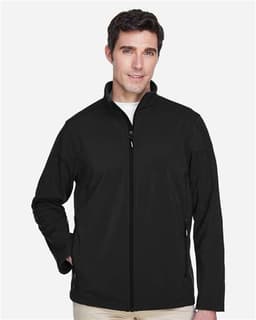 Men's Cruise Two-Layer Fleece Bonded Soft Shell Jacket view 3