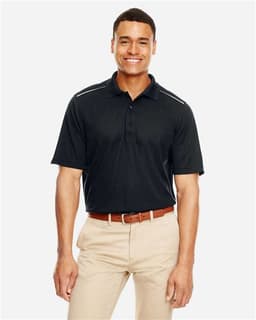 Men's Radiant Performance Piqué Polo with Reflective Piping view 2