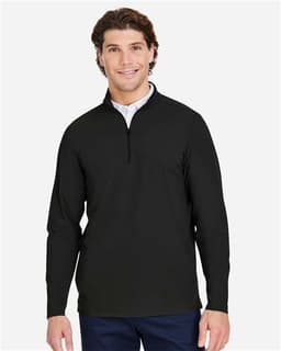 Men's CrownLux Performance® Windsor Welded Quarter-Zip Pullover view 4