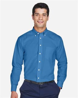 Men's Crown Collection® Oxford Woven Dress Shirt view 3