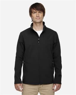 Men's Tall Cruise Two-Layer Fleece Bonded Soft Shell Jacket view 2