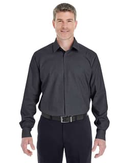 Men's Crown Collection® Royal Dobby Dress Shirt view 1
