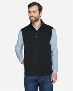 Men's Cruise Two-Layer Fleece Bonded Soft Shell Vest view 3