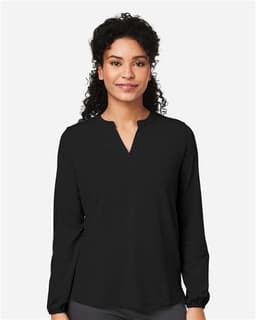 Women's Raleigh Half-Placket Knit Top view 4