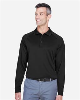 Men's Advantage Long Sleeve Tactical Polo view 3