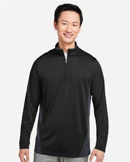 Men's Flash Snag Protection Plus IL Colorblock Quarter-Zip Pullover view 4