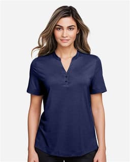 Women's JAQ Snap-Up Stretch Performance Polo view 3