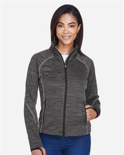 Women's Flux Mélange Bonded Fleece Jacket view 3