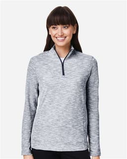 Women's Eclipse Jacquard Quarter-Zip Pullover view 4