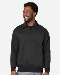 Unisex ClimaBloc™ Heavyweight Tactical Quarter-Zip Pullover view 4