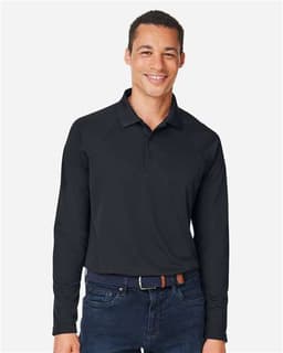 Men's Charge Snag and Soil Protect Long Sleeve Polo view 4