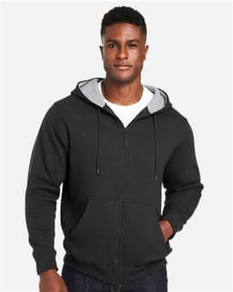 Unisex Tall ClimaBloc™ Lined Heavyweight Hooded Sweatshirt view 4