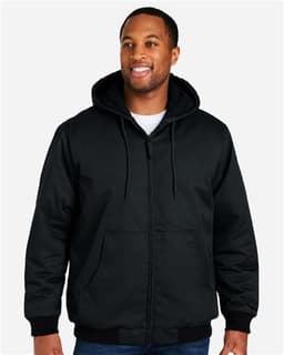 Unisex ClimaBloc® Heavyweight Hooded Full-Zip Jacket view 4