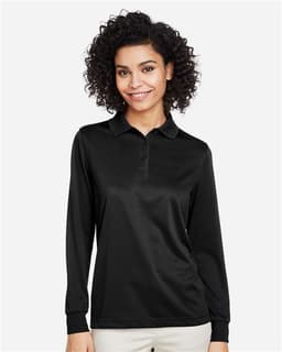 Women's Advantage Snag Protection Plus IL Long Sleeve Polo view 4
