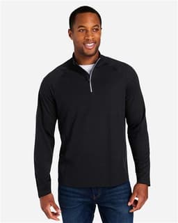 Men's Origin Performance Pique Quarter-Zip Pullover view 4